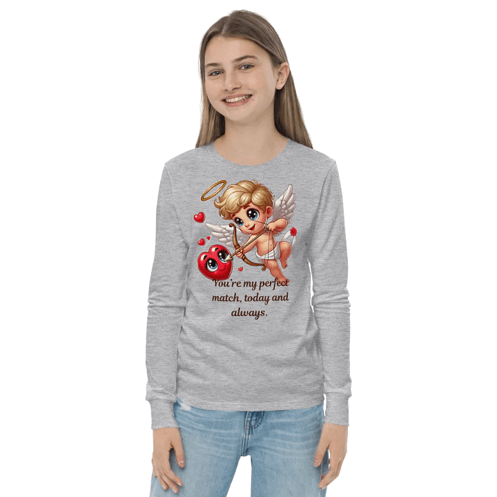 Cupid's Perfect Match Long Sleeve Tee product image (2)