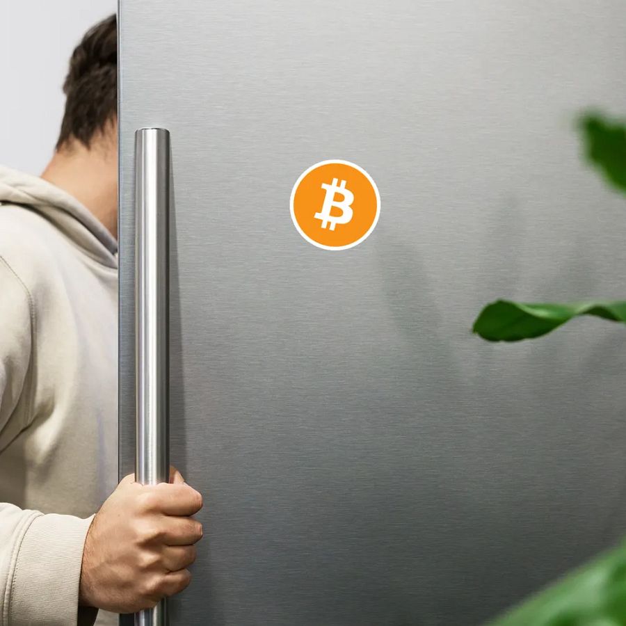 Bitcoin Logo Magnet product image (3)