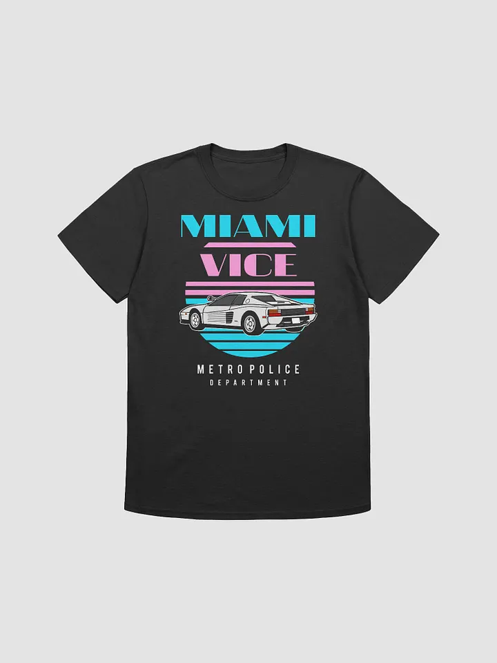 Retro Miami Vice Car T-Shirt product image (1)