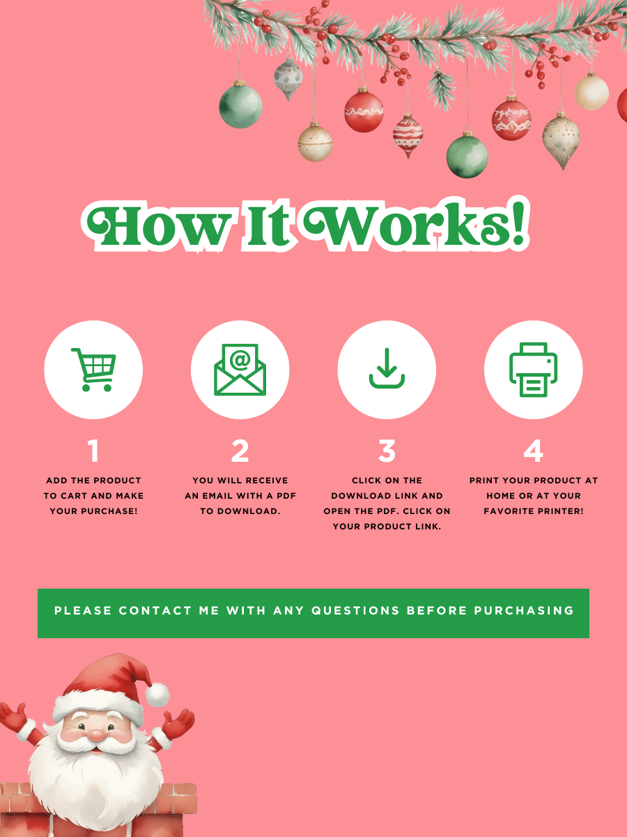 OFFICIAL LETTER & WISH LIST TO SANTA product image (6)