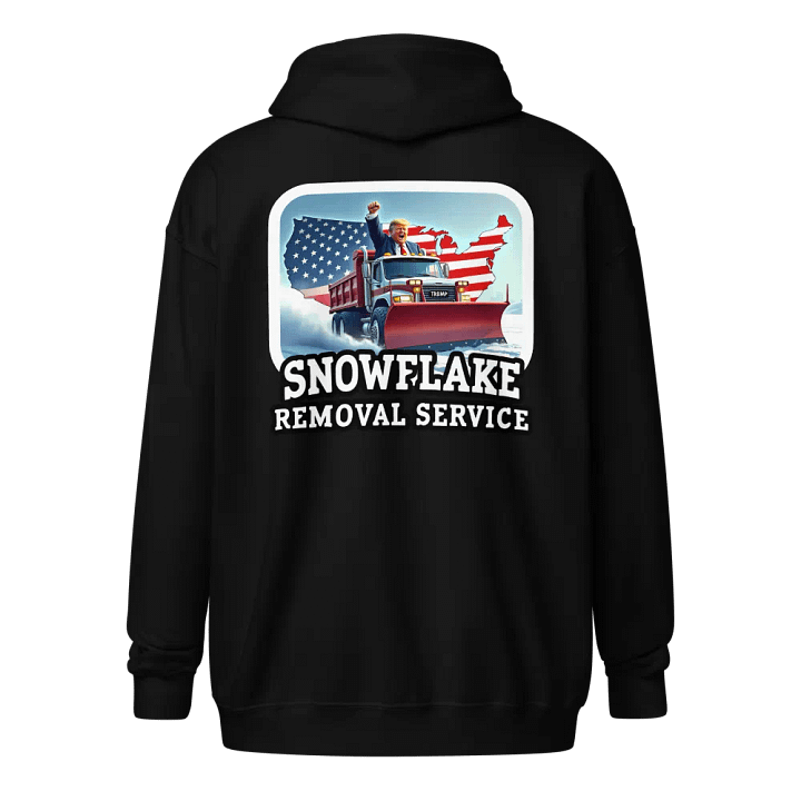 Zip Hoodie: Snowflake Removal product image (2)