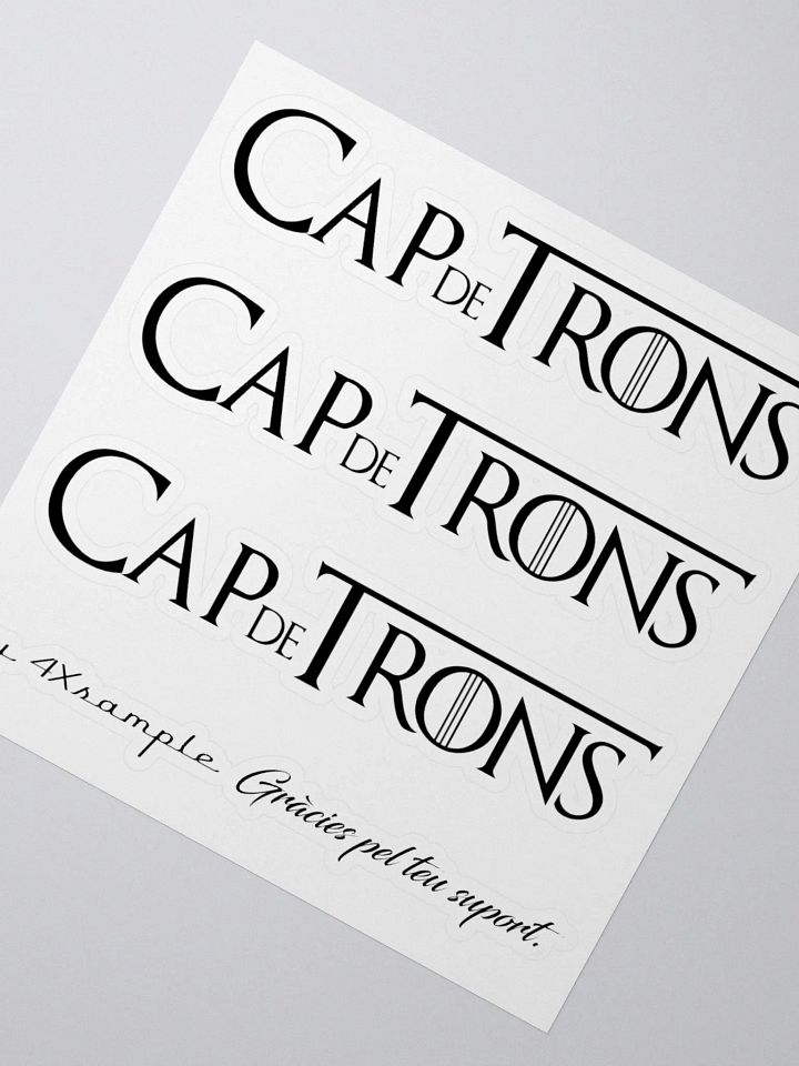 Cap de trons - Adhesius product image (2)