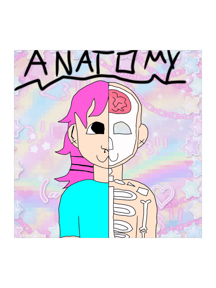 Anatomy of a kandi kid sticker product image (2)