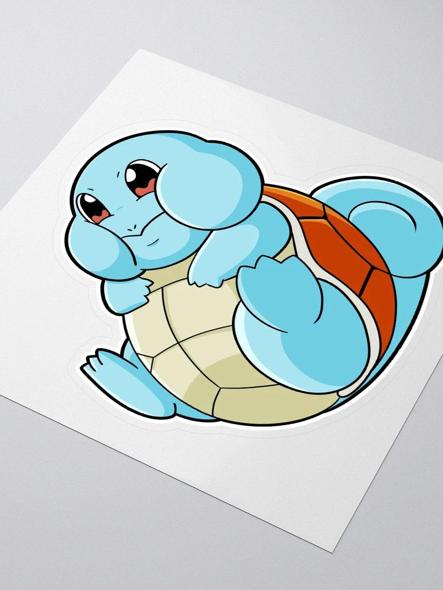 Chubby Squirtle Large Sticker product image (3)