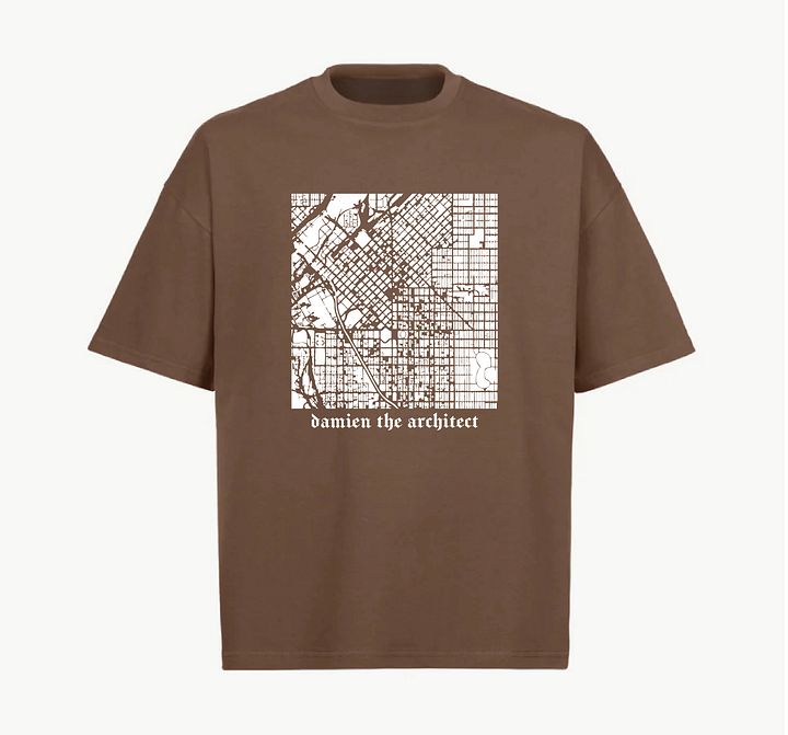damien the architect t-shirt product image (1)