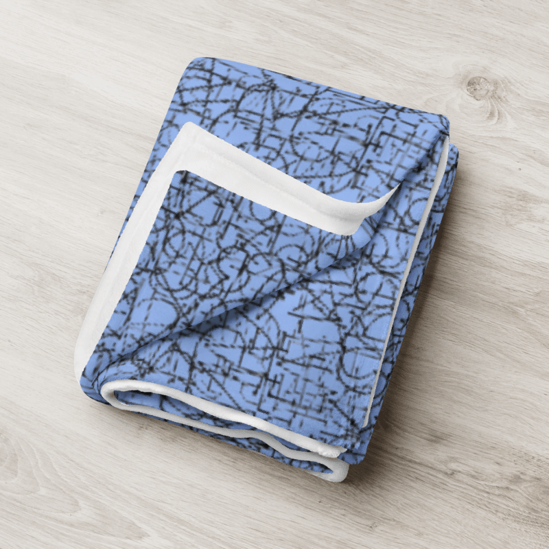 No Rockin' Angel Throw (Blue) product image (10)
