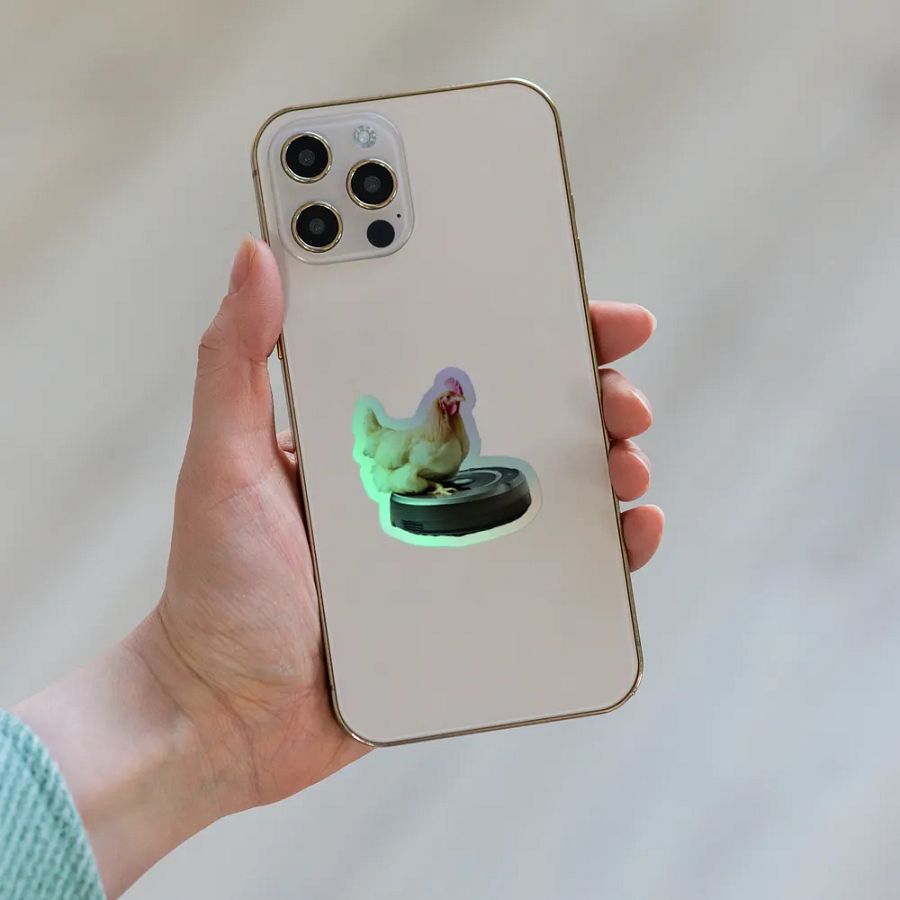 Roomba Chicken Sticker product image (6)