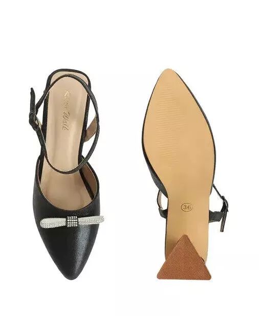 Rhinstone Latest Pyramid Heels for Girls and Women product image (1)