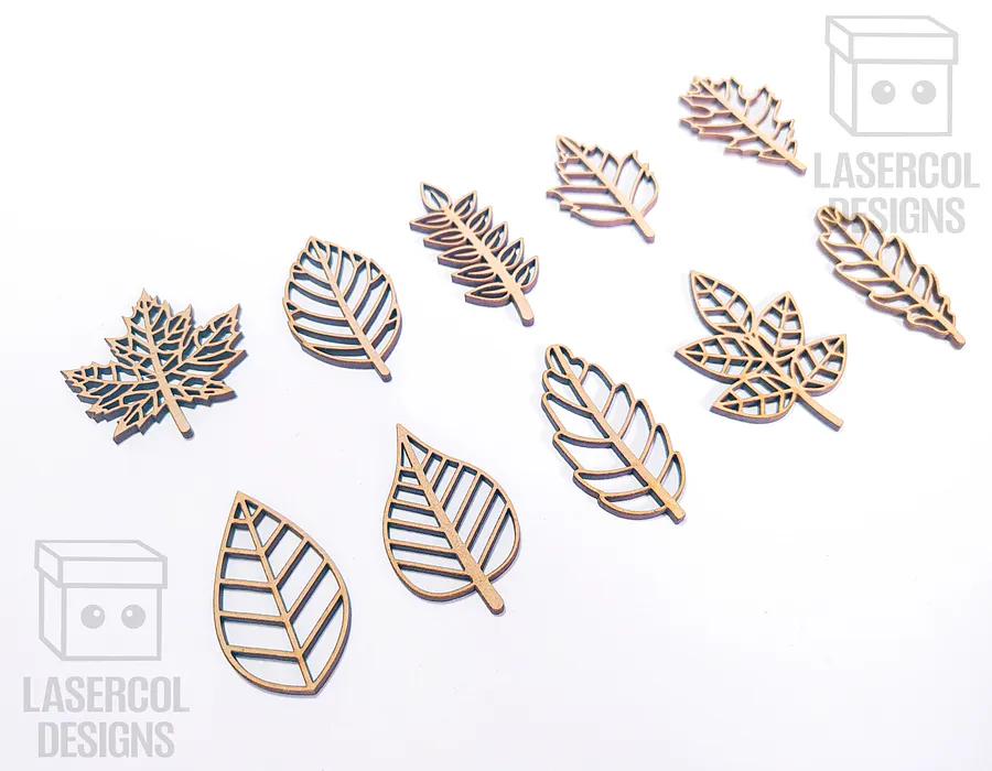 Leaves Cut Outs - Laser Cut Files product image (6)