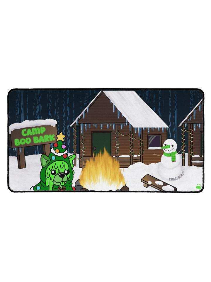 Merry Borkmas Camp Boo Bark 2025 Deskmat product image (1)