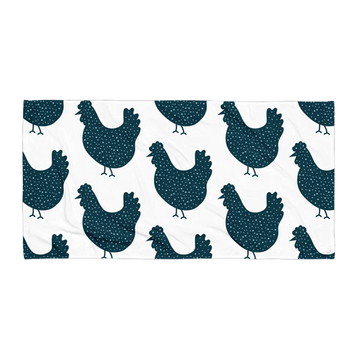 Country Chicken Bath Towel product image (1)