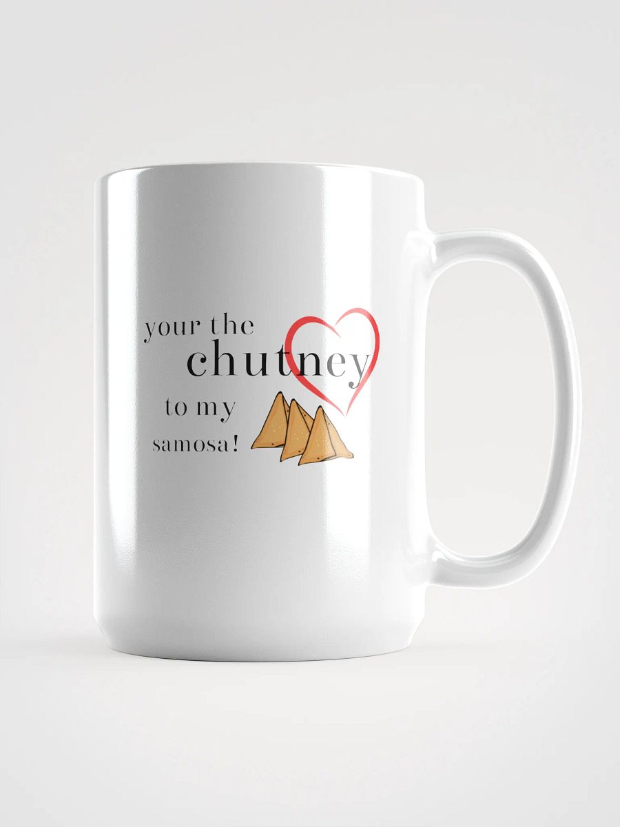 Samosa Love White Glossy Mug product image (1)