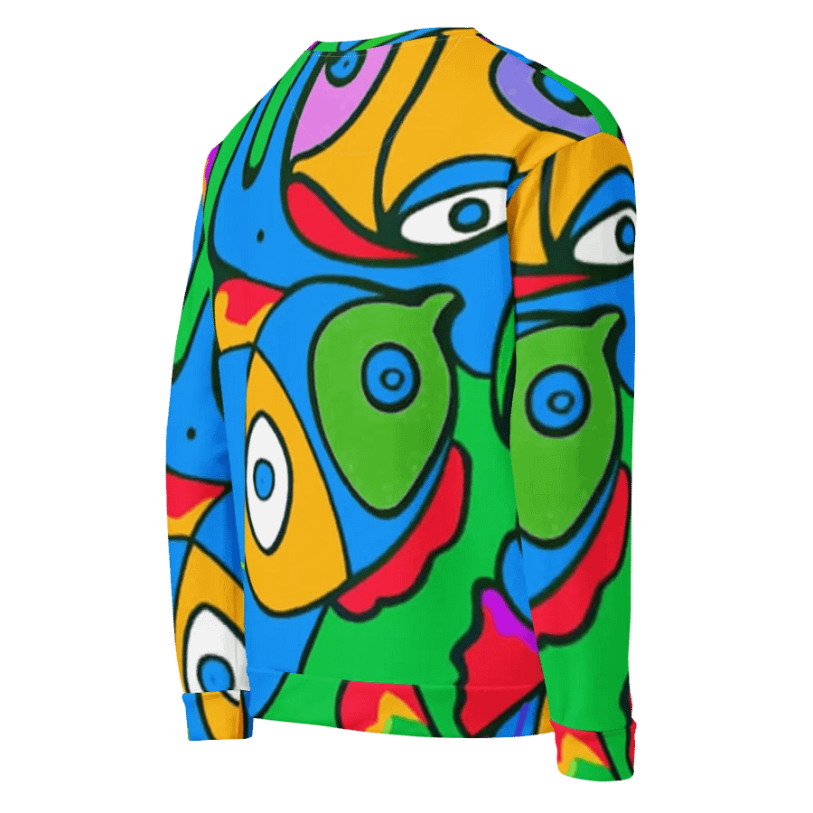 Vibrant Aquatic Odyssey Sweatshirt product image (8)