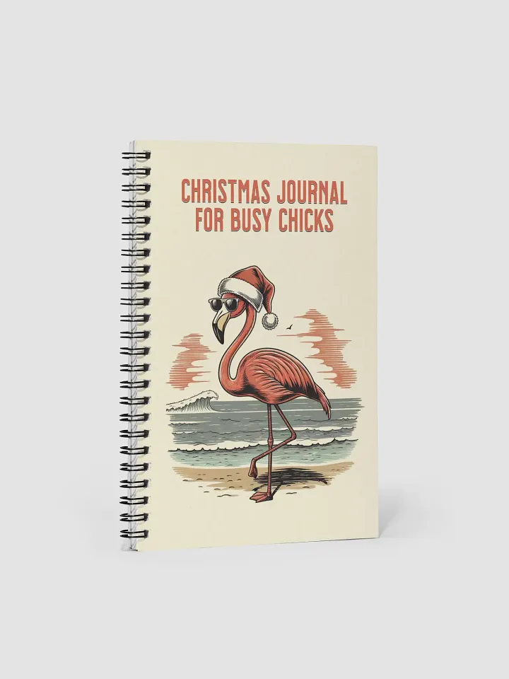 Flamingo Fiesta Spiral Notebook product image (1)