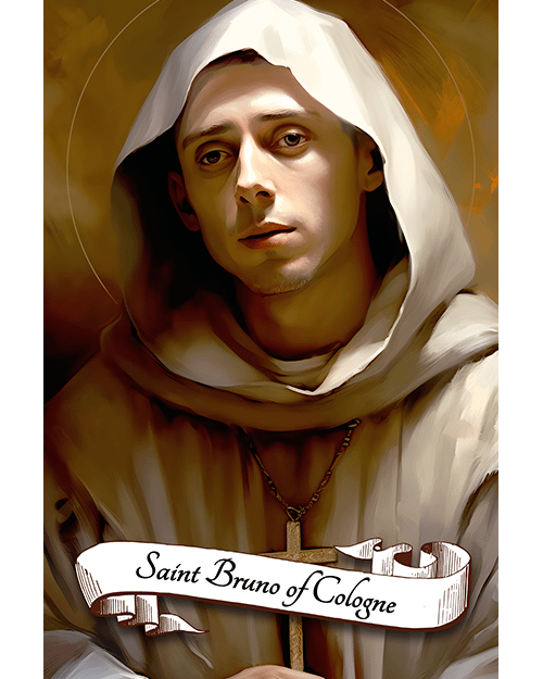 Saint Bruno of Cologne Poster product image (1)