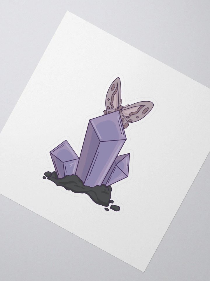 Moth Crystal Sticker product image (2)