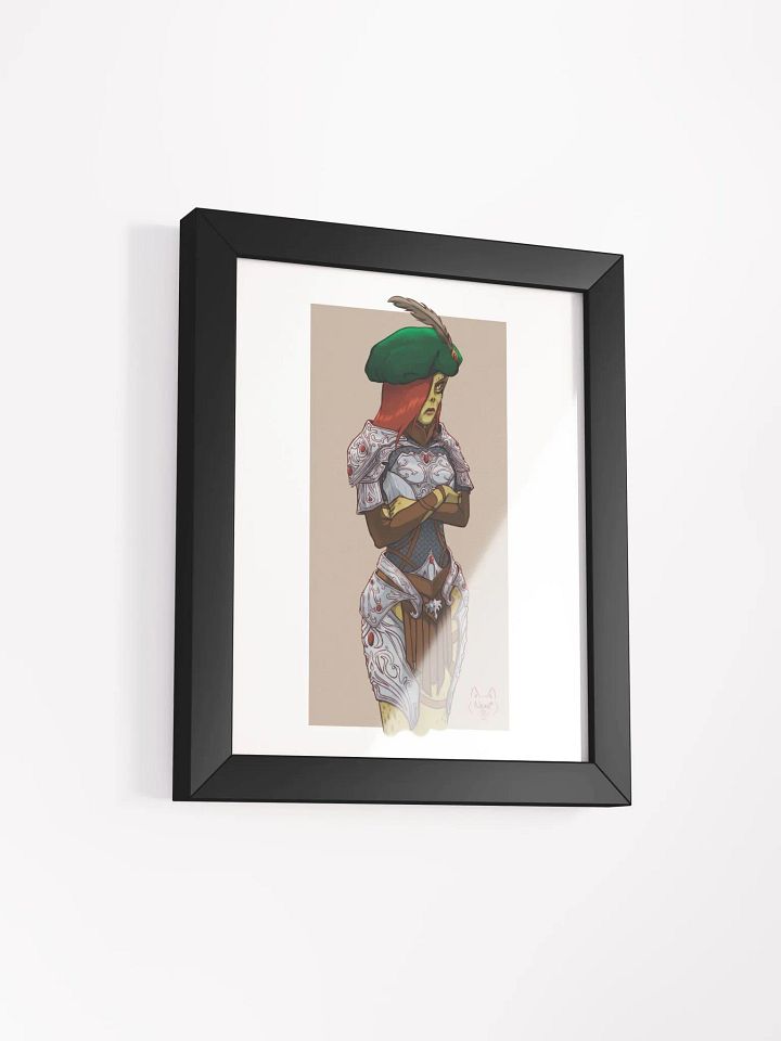 Framed Lae'zel Art Print product image (2)