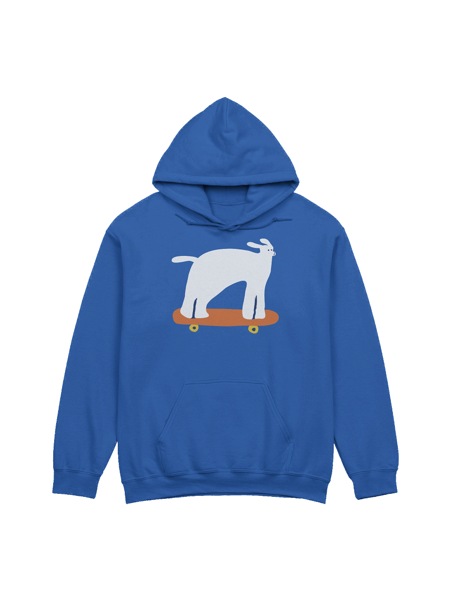 Fast poodle graphic hoodie product image (21)