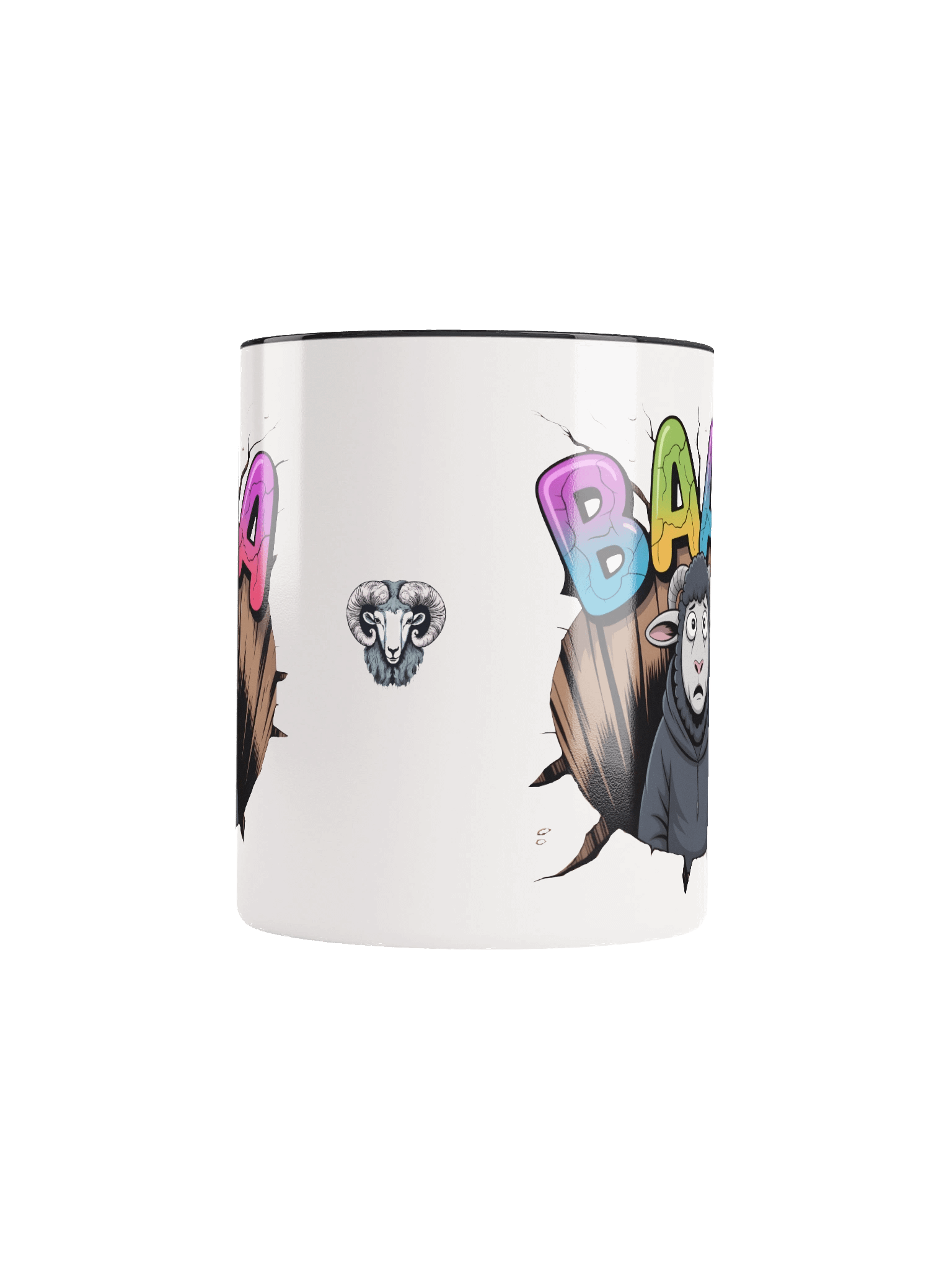 BAAA Surprised Sheep Coloured Mug product image (34)