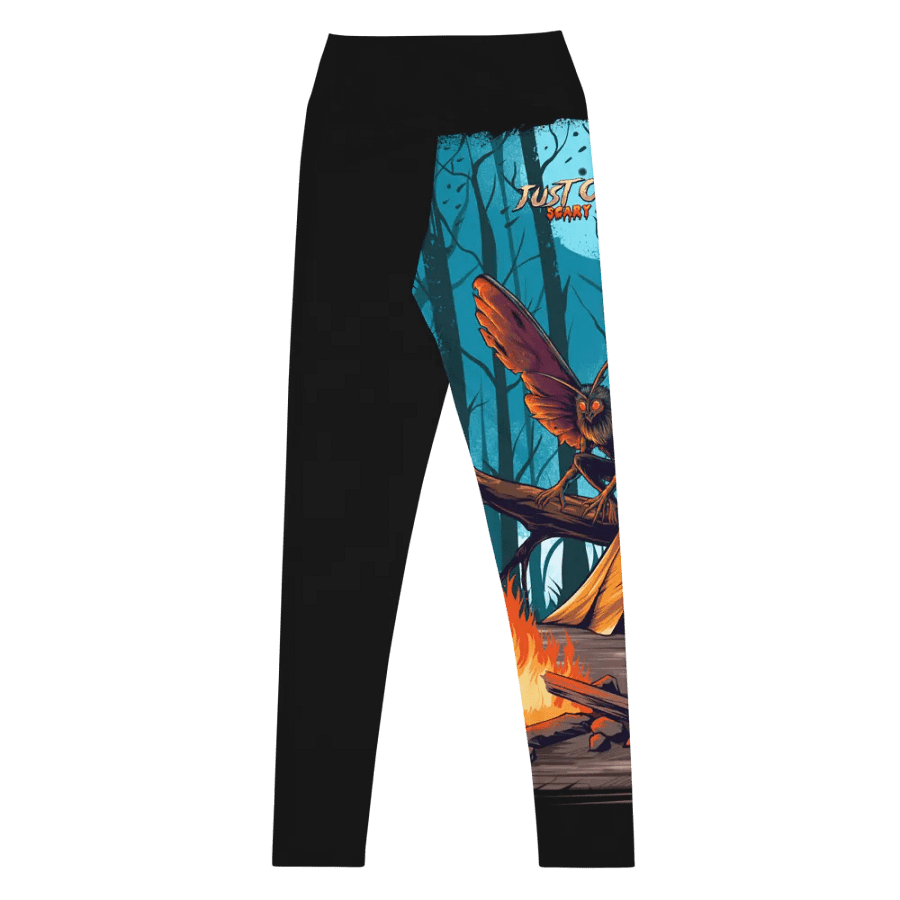 Eerie Mothman Yoga Leggings product image (9)