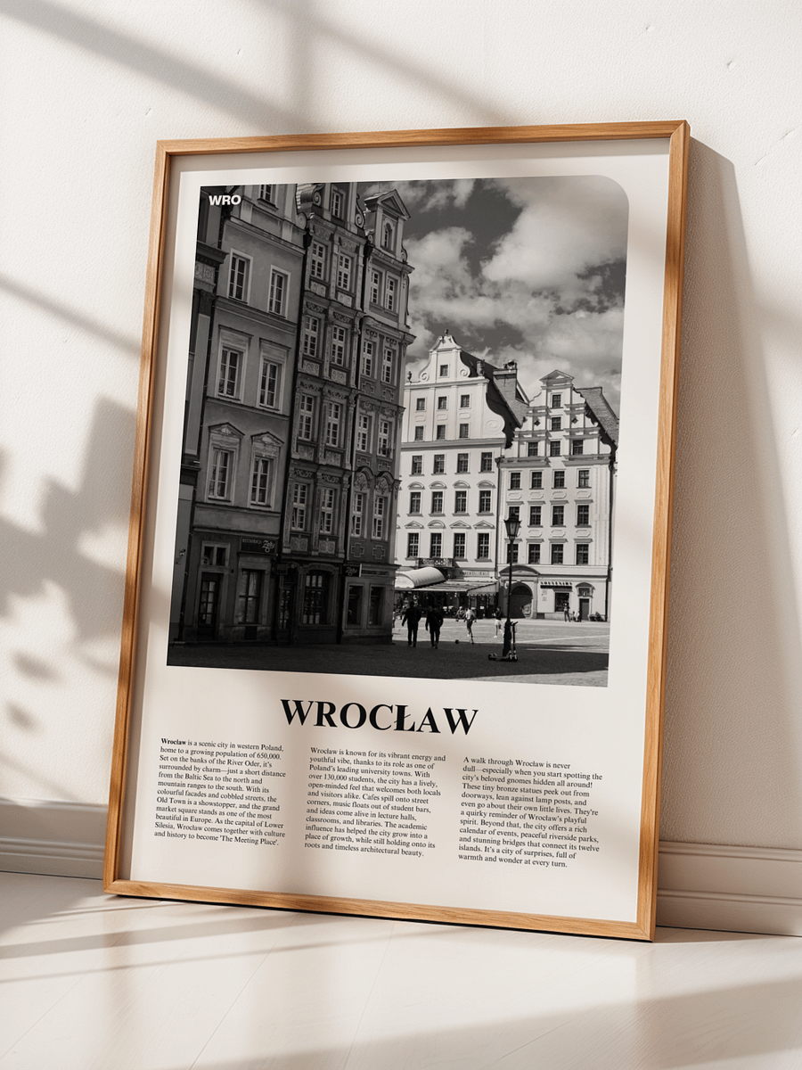 Wroclaw 01 Newspaper Poster product image (2)
