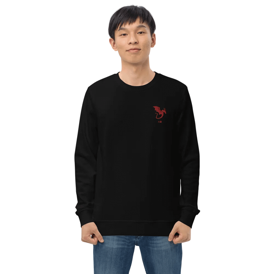 Dragon's Flight Unisex Organic Sweatshirt product image (4)