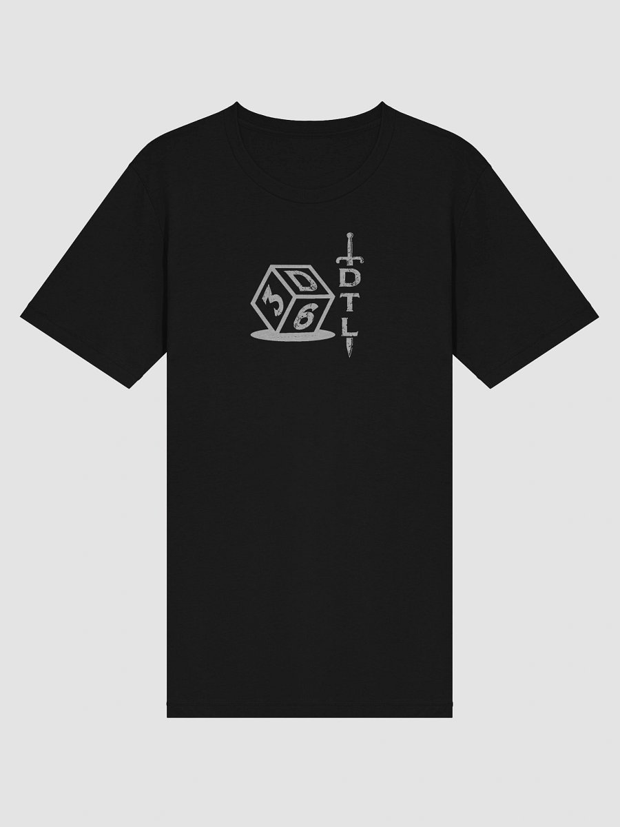 3d6DTL Vertical Logo on Dark Triblend T-Shirt product image (3)