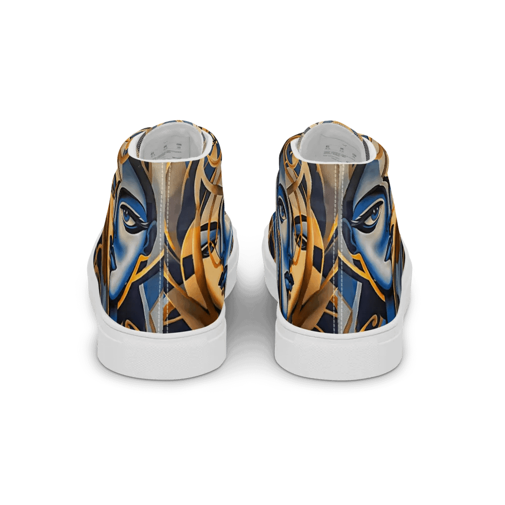 Women's Blue Sneaker Ball Ready High Tops product image (5)