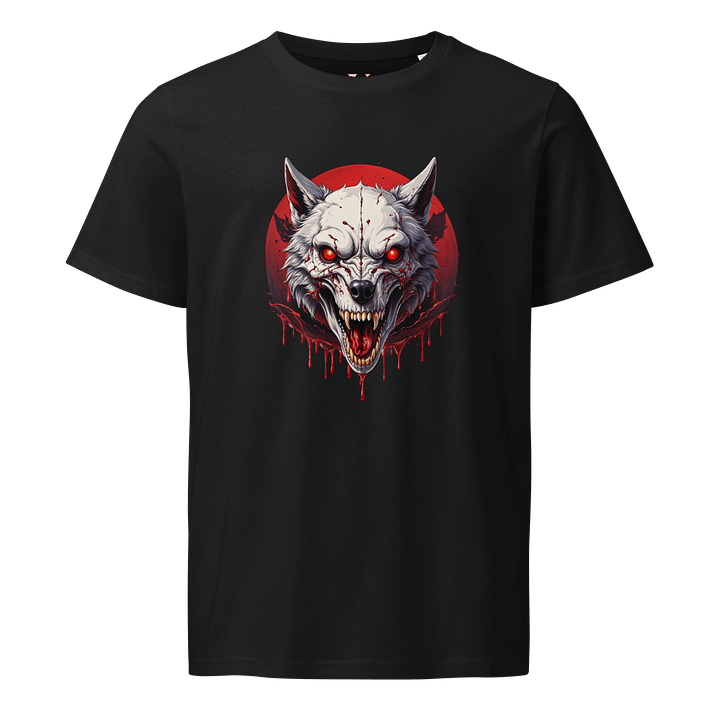Glowing Wolf Unisex Organic Tee product image (5)