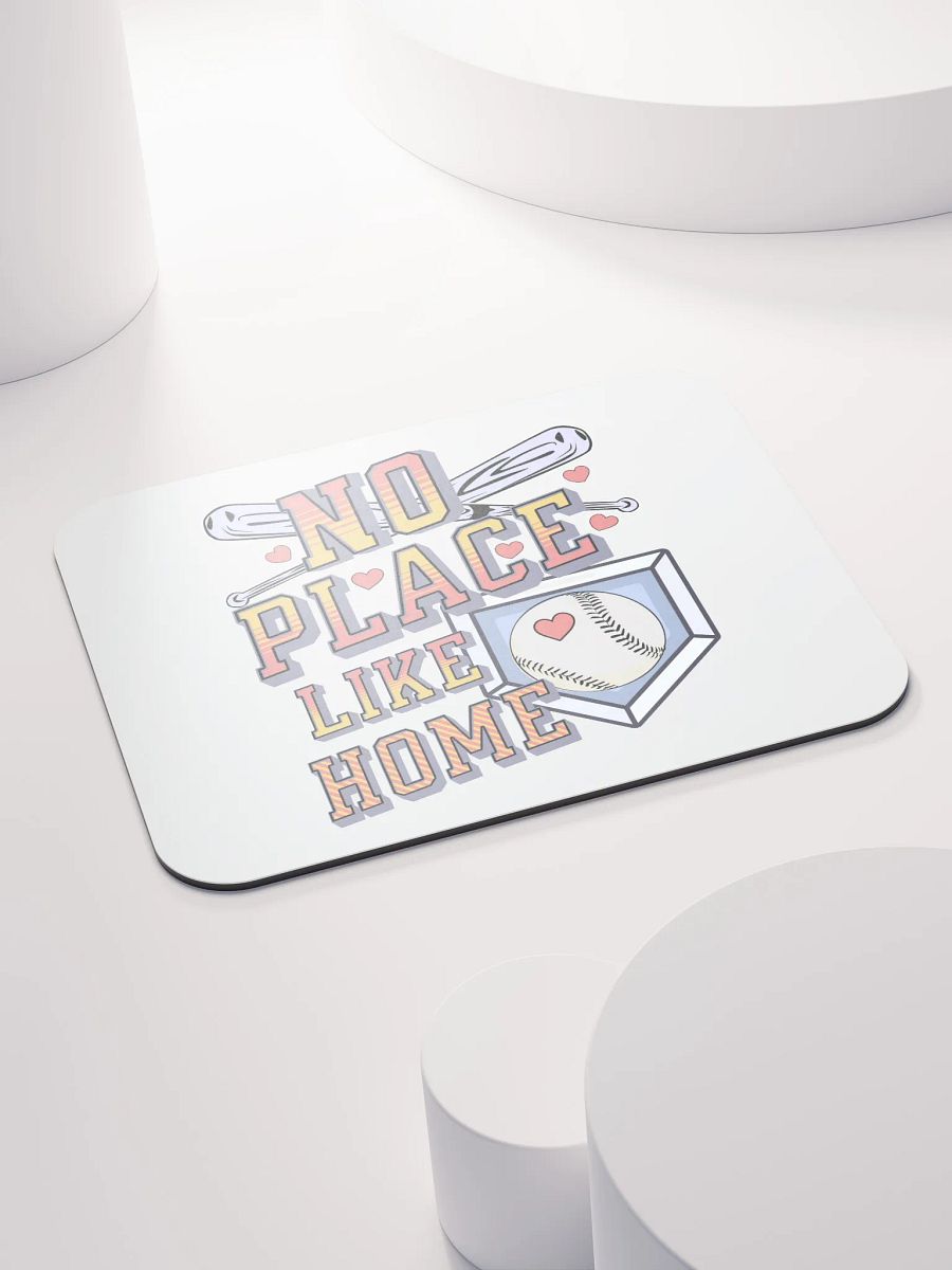 No Place Like Home Baseball Run Hearts Mouse Pad product image (4)