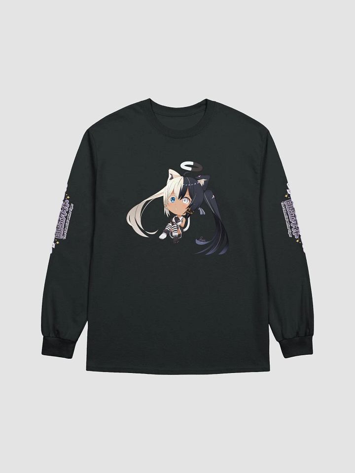 Cotton Long Sleeve T-Shirt (Unisex) - Byakko Chibi Edition product image (2)