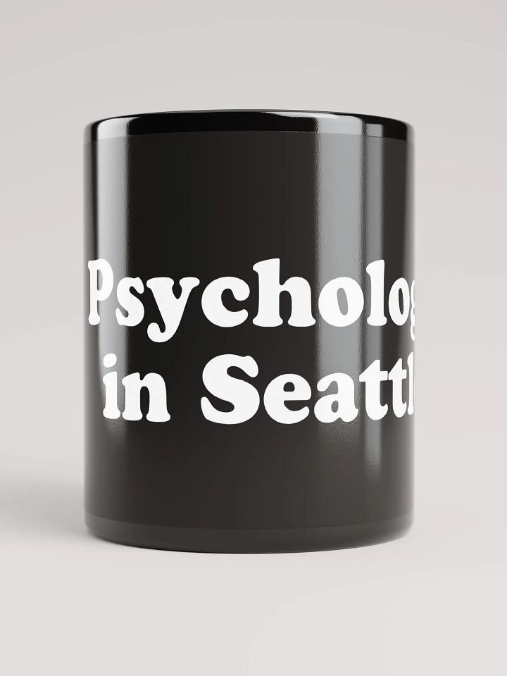 Psychology In Seattle - Black Mug product image (1)