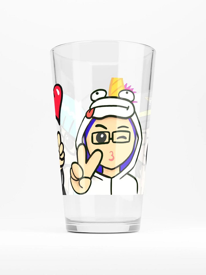 Hayley Cosplay Pint Glass product image (1)