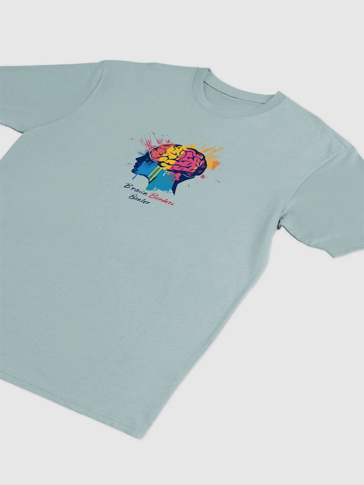 Brain Benders Banter Tee – Colorful Brain Design 🧠✨ product image (7)