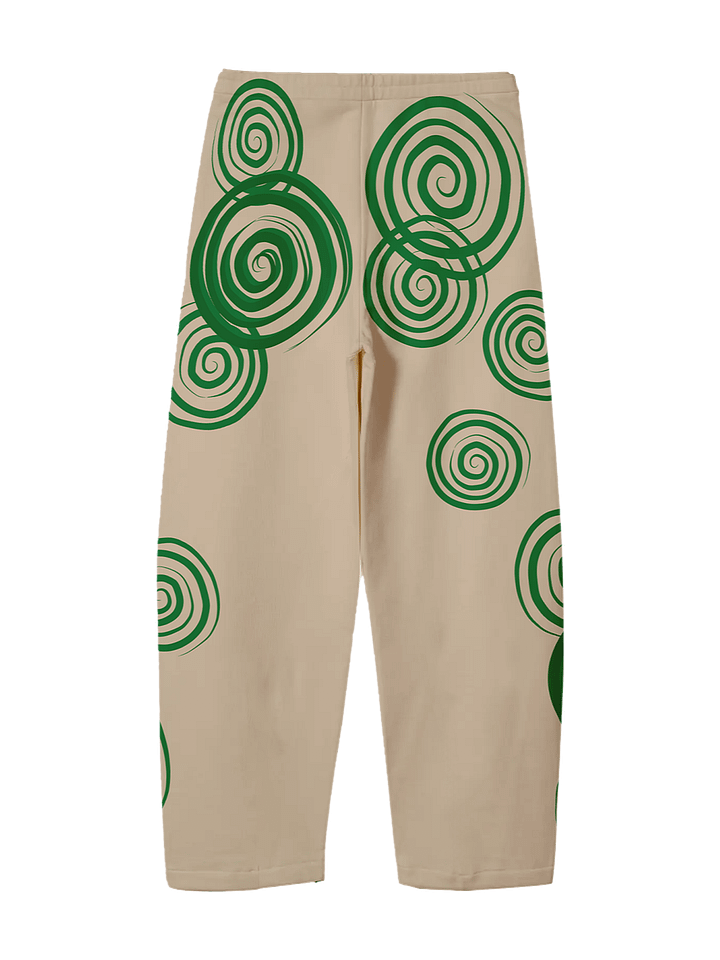 Swirl Print Beige Pants product image (2)