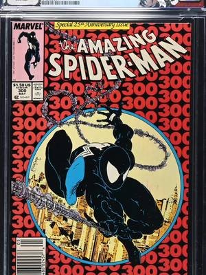 Not the cleanest batch back from CGC… but hey, at least I leveled up my ASM 300 and Saga of the Swamp Thing 37 👊📈 Small wins still count in this game. #CGC #ComicCollector #venom #SwampThing #slablife