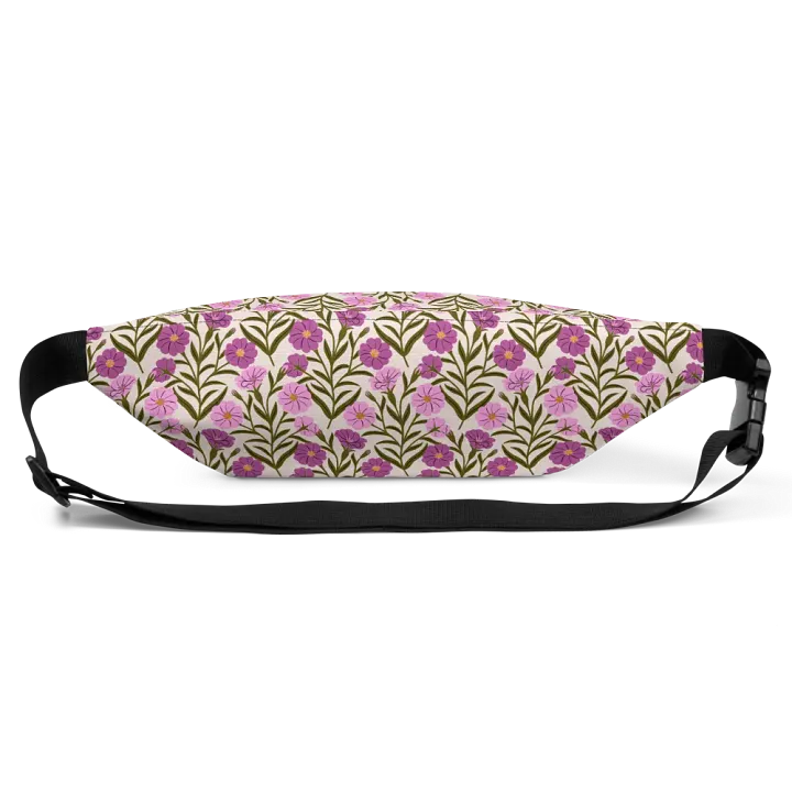 Corncockle Bouquet - Pink and Forest Green - Fanny Pack product image (2)