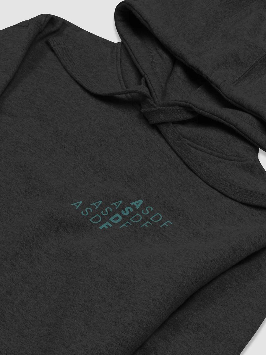 ASDF Hoodie (Teal Logo) product image (20)