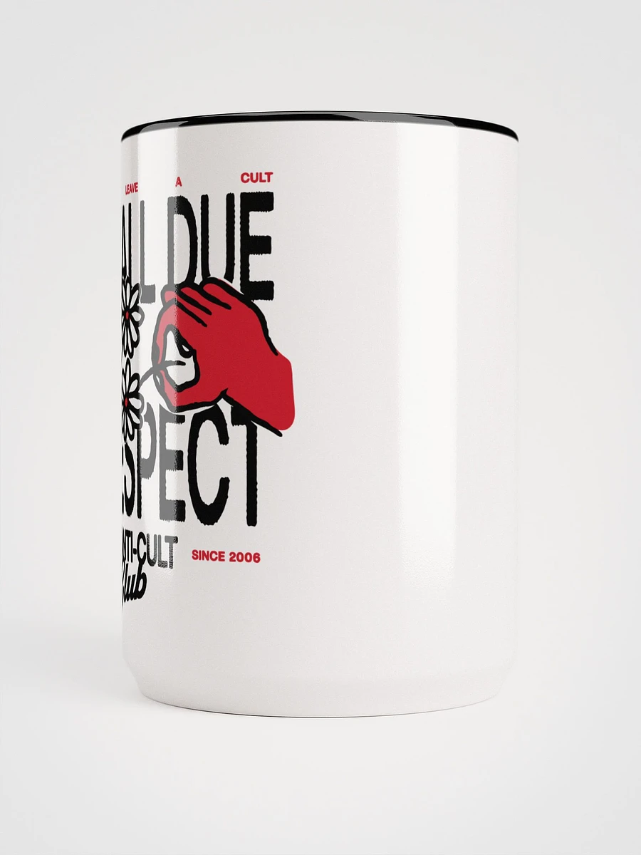 With All Due Disrespect (large mug) product image (5)