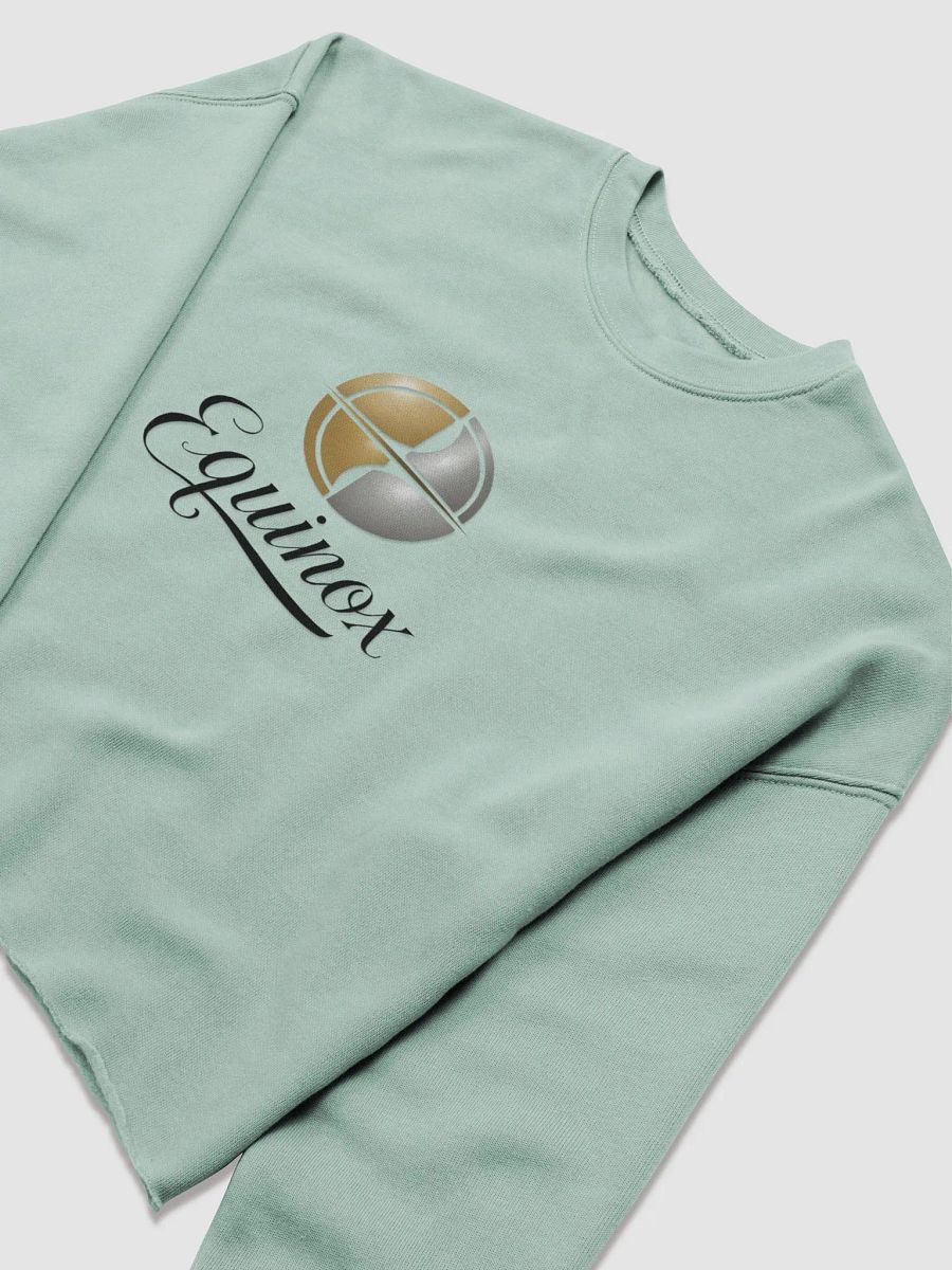Equinox Women's Fleece Crop Sweatshirt - Cozy and Trendy product image (7)