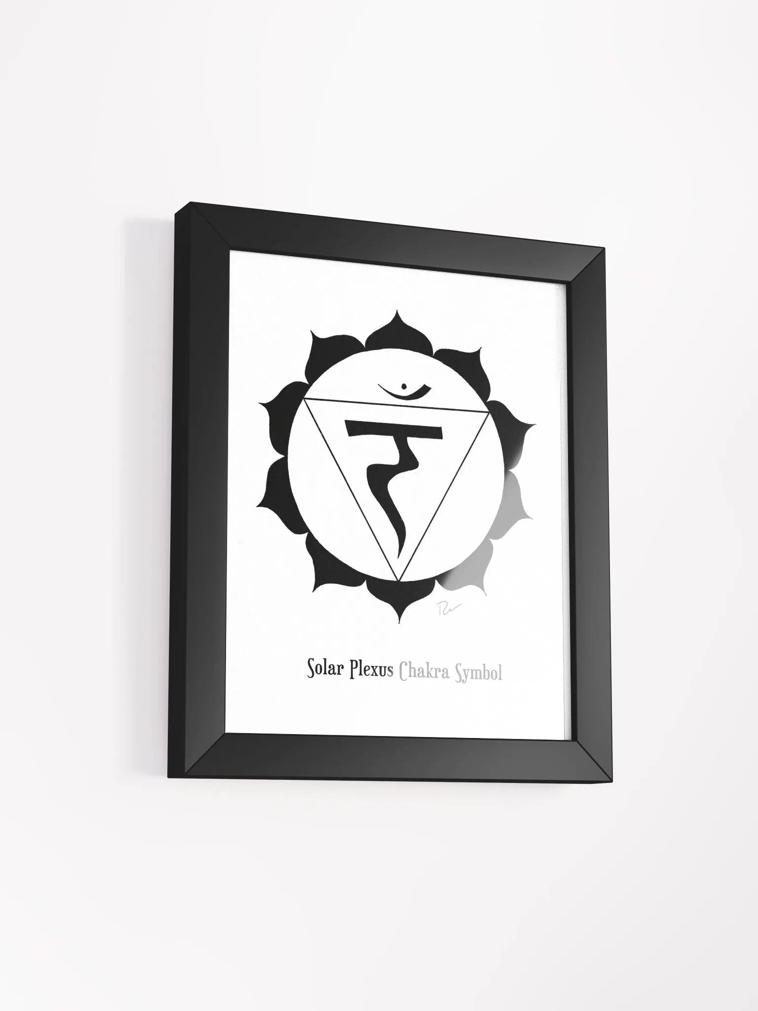 Solar Plexus Chakra Framed Art product image (2)