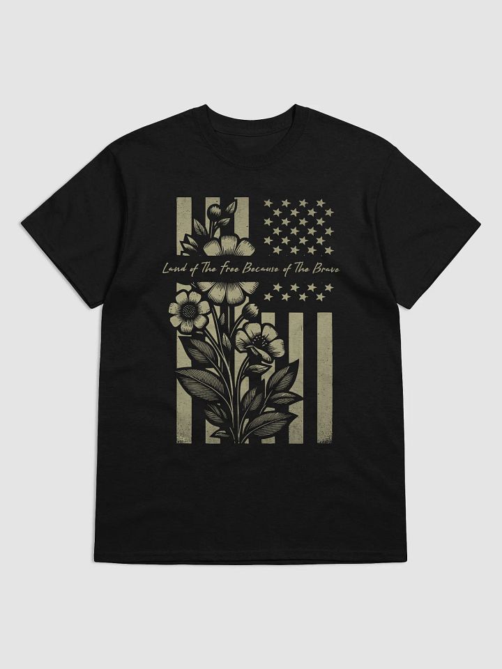 4th of July Floral Classic Unisex T-Shirt product image (1)