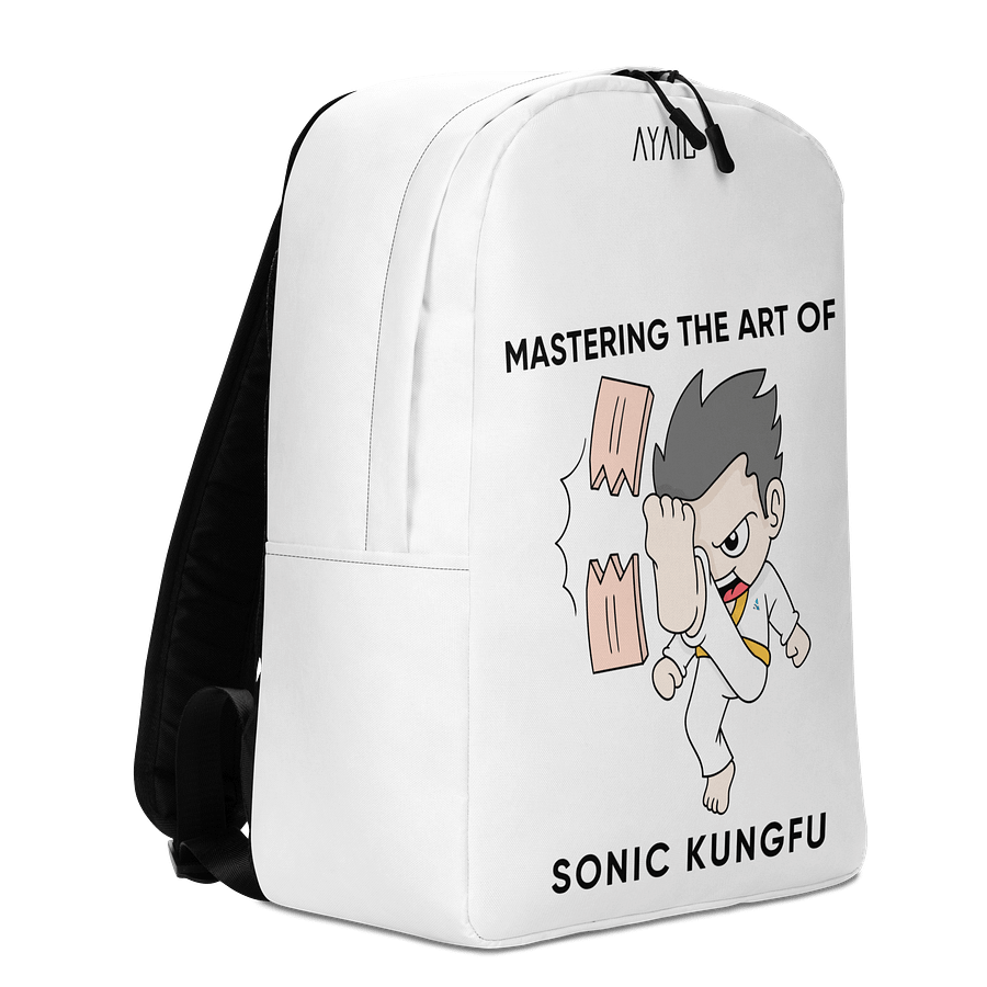 Minimalist Sonic Kungfu Backpack product image (3)