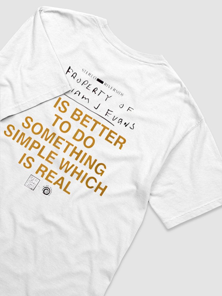 Simple Truth Statement T-SHIRT product image (2)
