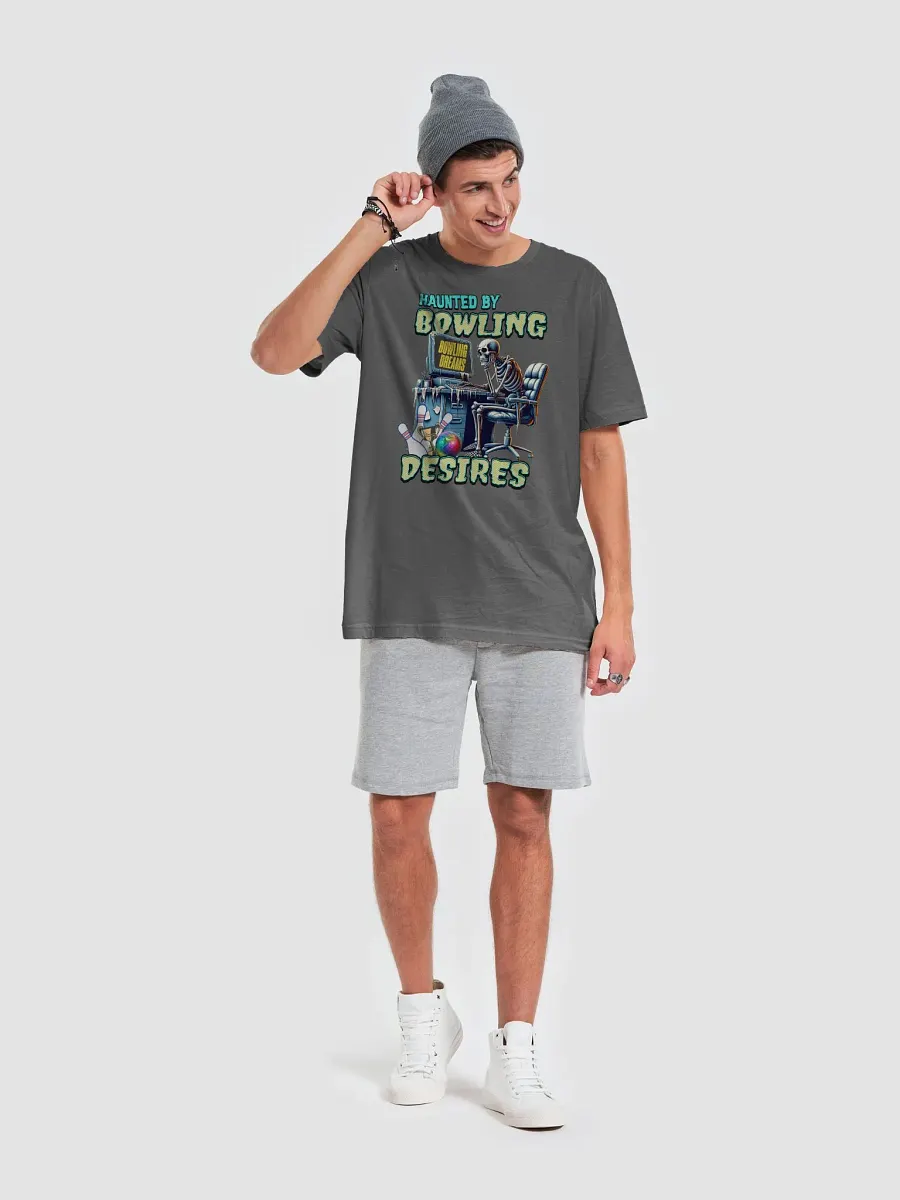 Haunted By Bowling Desires Skeleton T-Shirt product image (4)
