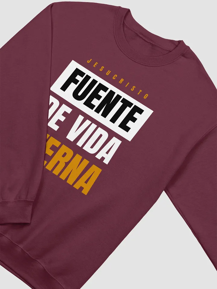 Sudadera Unisex Cuello Redondo | Fuente de Vida product image (6)