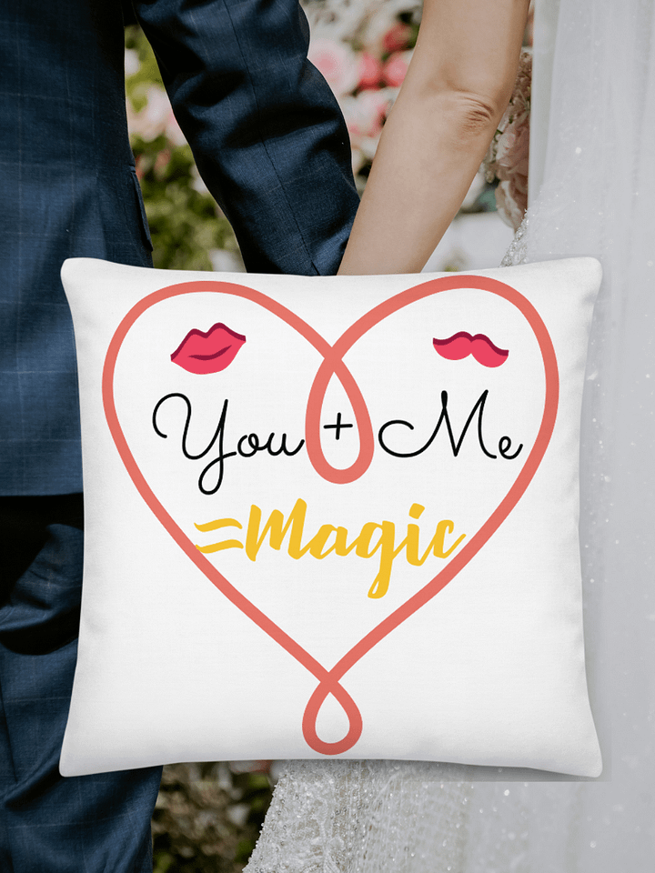 Heart Floral Pillow Cushion – Romantic Valentine’s Gift & Home Décor product image (2)