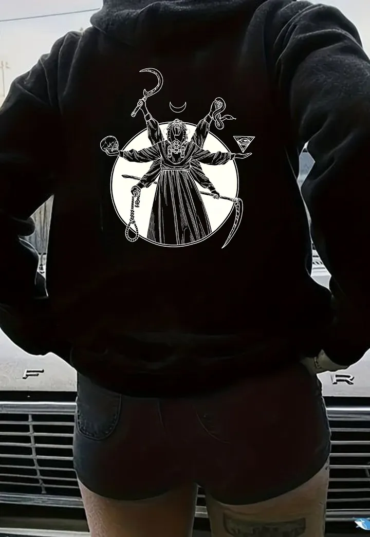 White Phosphor Wraith Champion Unisex Hoodie product image (1)