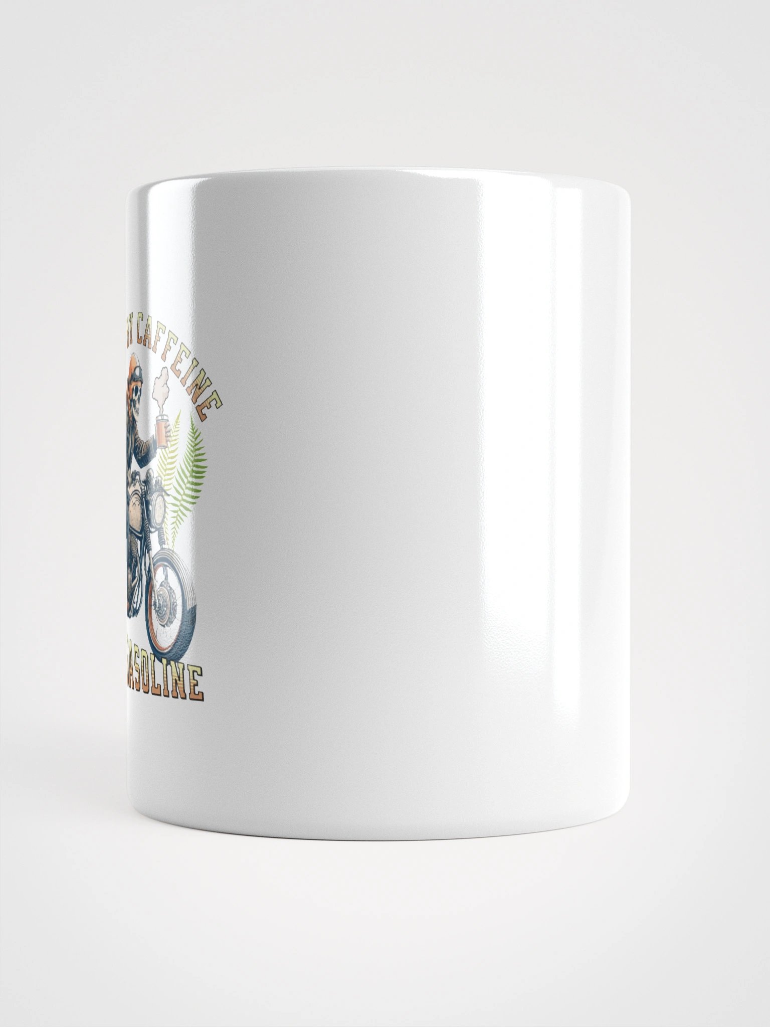 Fueled By Caffeine And Gasoline Skeleton Rider Coffee Mug product image (9)