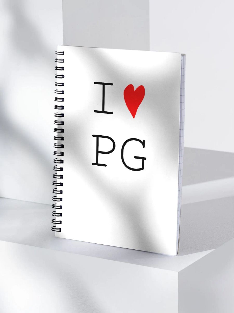 I HEART PG NOTEBOOK product image (4)